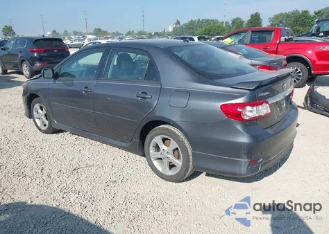 2011 Toyota Corolla S from USA, damaged, VIN 2T1BU4EE4BC598014